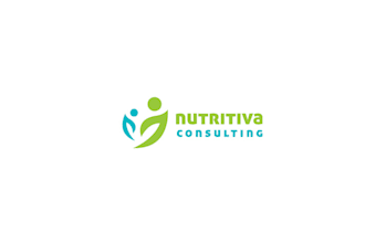 design health wellness nutrition classic logo