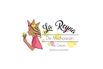 design an attractive ice cream logo