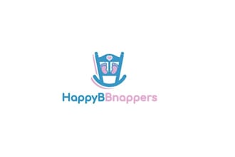 design awesome babies sleep well logo