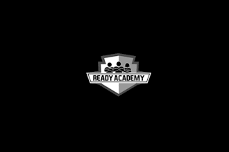 design a catchy ready academy logo