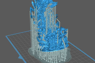 support your model for resin 3d printing