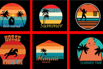 do retro vintage t shirt design or vintage logo outdoor t shirt design