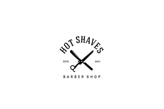 create a funky old school barber popular logo design