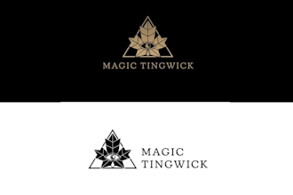 design outstanding mystical forest logo