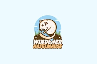 design an awesome fun logo with fastest delivery
