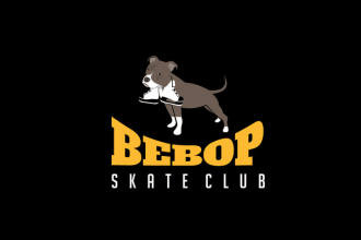 design modern new indoor skate hockey logo