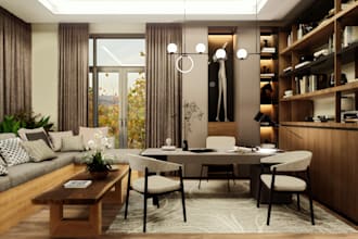 do interior design, 3d home exterior design and architectural rendering