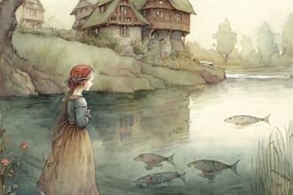 enchant you with ai generated fairytale animal illustrations