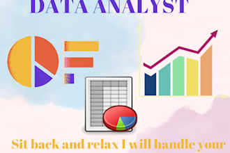be your data analyst and visualization expert