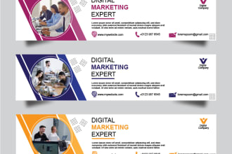 do email header and banner design for you