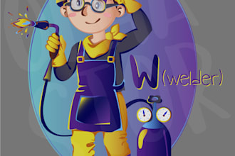make emblems and simple vector images