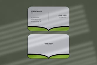 simple and minimalistic, luxury, modern business cards