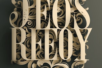 design and modify custom font design