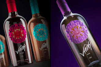 design original wine bottle labels