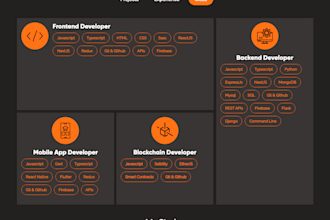 create a responsive webpage with HTML, CSS, and javascript