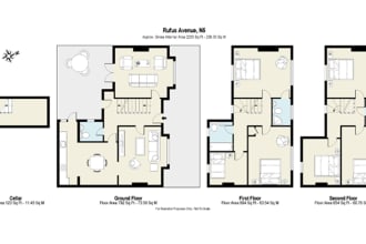 do 2d floor plan, furniture, textured plan for airbnb