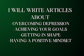 write an extraordinary article about self improvement