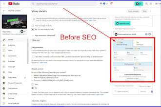 optimize your youtube video SEO with high quality backlinks