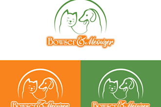 make a different dog, pet, cat, or animal logo