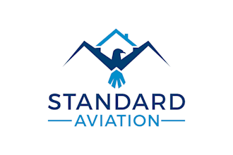 do aviation services logo design for you