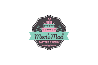 provide a bakery, cake, cupcake, cafe, BBQ and chef logo