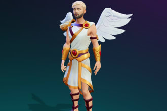 create 3d avatar for  vrchat, animation, game, and streaming