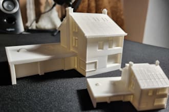create a 3d printable model of your house
