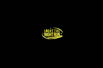 design eye catching and spotless night run logo