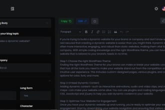 create professional ai content writing tool
