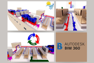 do hvac, mechanical, electrical, plumbing bim models revit