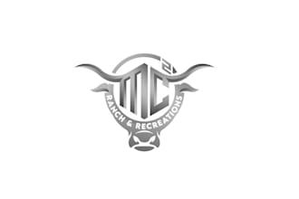 powerful ranch family unique logo