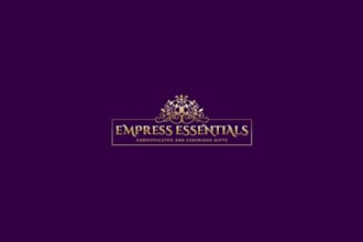 luxury gift box women logo design