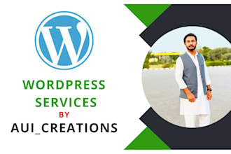 build responsive ecommerce, blog wordpress elementor website