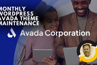do monthly wordpress website maintenance and security