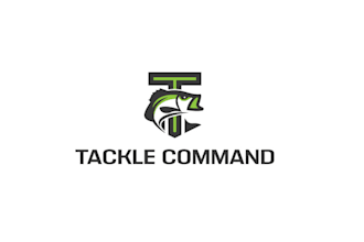 tackle command fishing lure equipment company logo