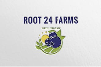 make a political campaign logo for a farmer candidate