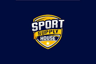 sports supply house logo design