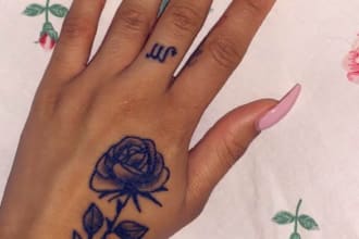 draw a custom minimalist tattoo design