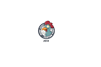 design splendid sophisticated chicken wing logo