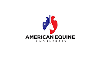 design equine breathing treatment logo