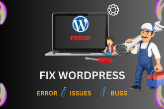 fix wordpress issues bug fixing responsive issues and wordpress error