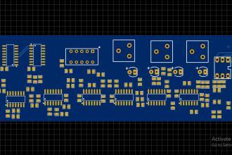do altium schematic, pcb design and gerber