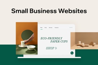 develop or redesign wix, wordpress, shopify for your personal or business need