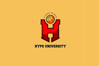 basketball training school logo