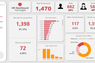 do excel graphs, charts, pivot table, excel dashboard