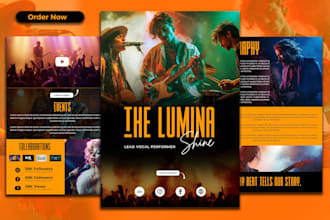 design epk, press kit, media kit, speaker one sheet