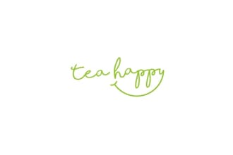 design masterfully refined tea happy logo