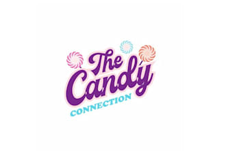 candy store logo specializing imported products