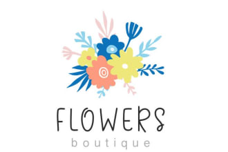 create an floral logo for your company with limitless modifications
