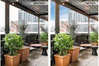 edit real estate interior photos in 3 hour